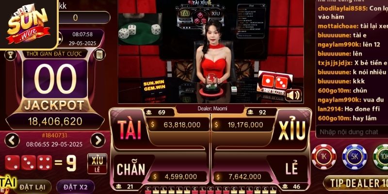 Cụ thể luật game tài xỉu đổi thưởng Sunwin 
