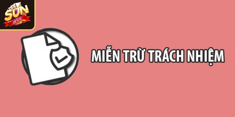 Miễn trách nhiệm trong việc cung cấp thông tin tại Sunwin